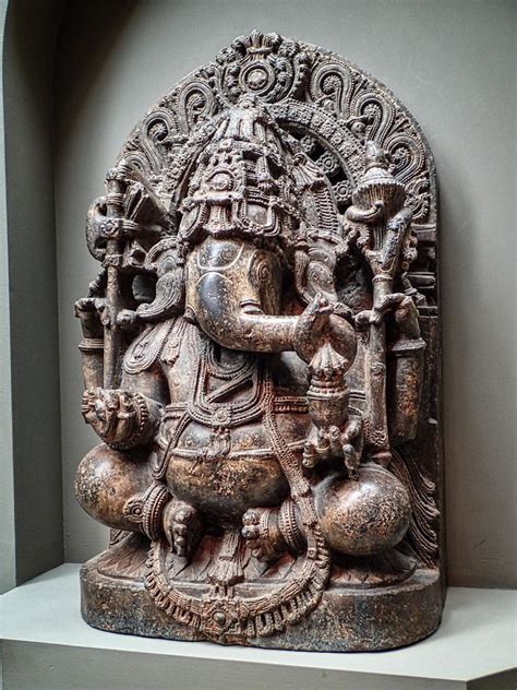 hindu deity ganesha india  century ce photographed  flickr
