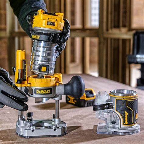 Dewalt Dcw Nt Xj V Xr Brushless Router Body Only In Tstak Vi