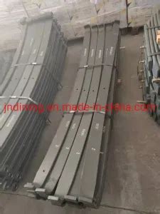 Chinese Heavy Truck Wg Second Leaf Of Front Leaf Spring