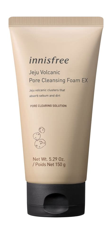 Пенка для лица с вулканическими кластерами для очищения пор Innisfree ...