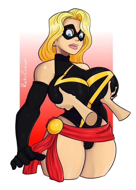 Miss Marvel By Robocream Hentai Foundry