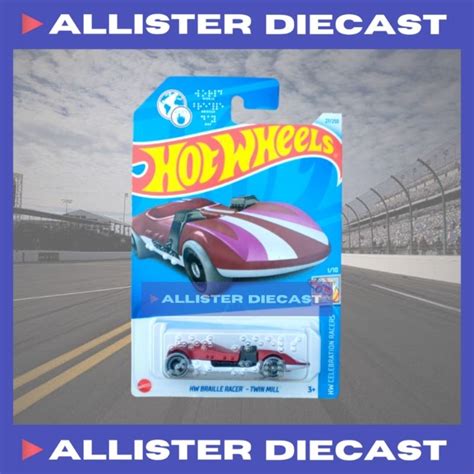 Hot Wheels HW Braille Racer Twin Mill Pink Hotwheels Twin Mill Pink HW Celebration Racers Shopee