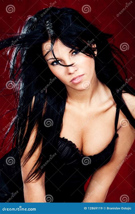 Babe Stock Image Image Of Babe Black Woman Hair Studio 12869119