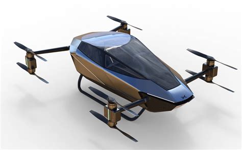 Xpeng X2 Flying Car EVTOL - 3D Model by citizensnip