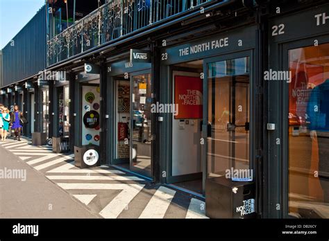 Boxpark Shoreditch London England Stock Photo Alamy