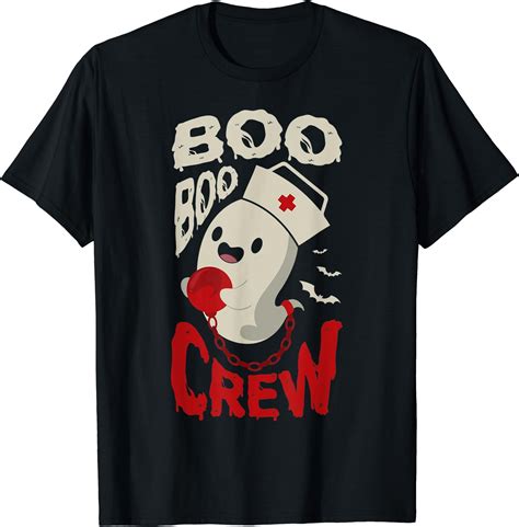Hot Kiraa Tee With Boo Boo Crew Halloween Fan Funny Halloween S 5Xl T Shirt Walmart