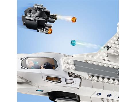 LEGO Super Heroes 76130 Самолёт Старка и атака дрона | playzone.com.ua