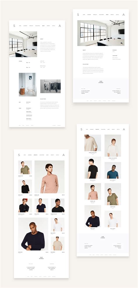 how to create a modern minimal store layout
