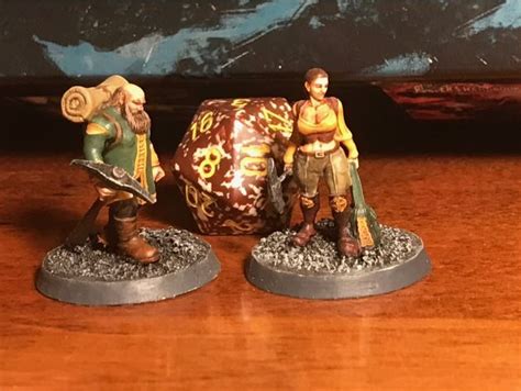 Dazlyng Grayshard And Norbus Ironrune By Sergeantr Dnd Painting