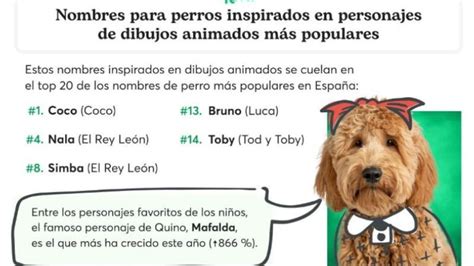 lista de los nombres de perro mas populares  macho  hembra