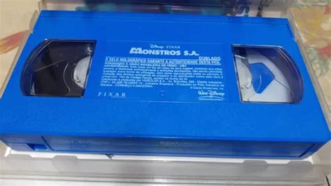 Filme Monstros S a Em Vhs Disney Original à venda em Nova Friburgo Rio