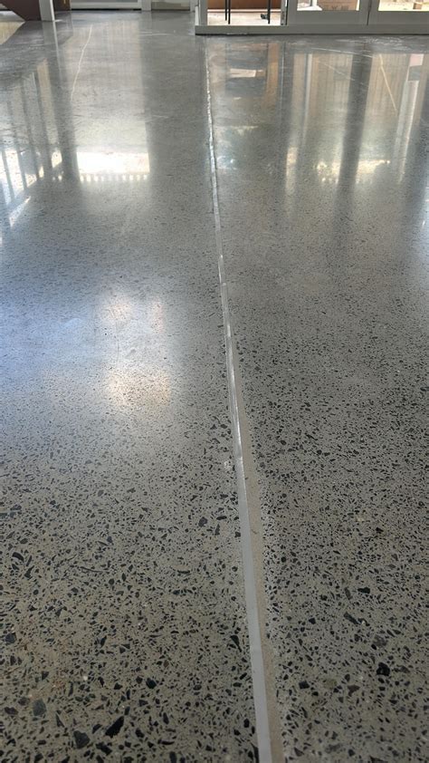 Polished Concrete Floors Before And After Concrete Floor Coating