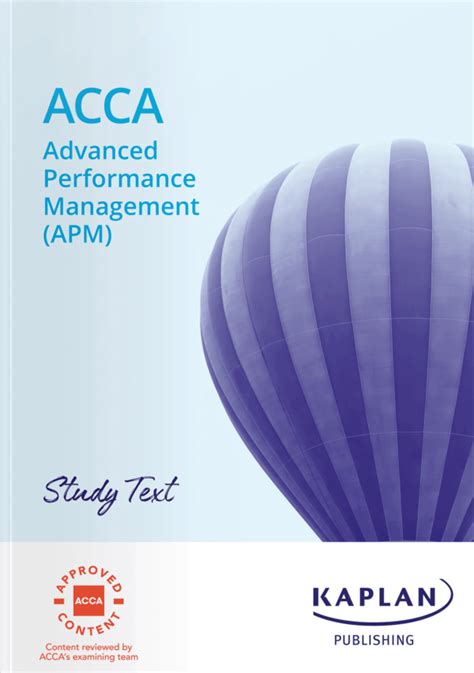 ACCA P5 Advanced Performance Management APM Study Text July 23 June