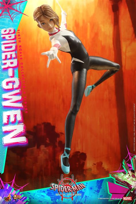 Spider Man Into The Spider Verse Spider Gwen Figure By Hot Toys The Toyark News