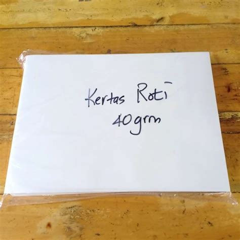 promo kertas roti kebab burger    cm  rim  lbr diskon