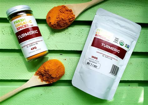 Organic Turmeric - Fresh Organic Spices