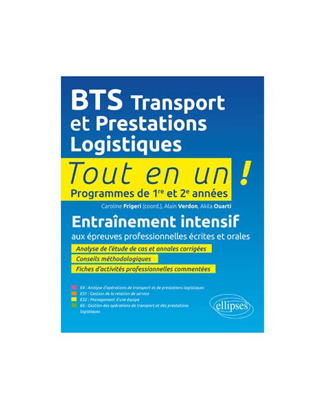 BTS Transport Et Prestations Logistiques