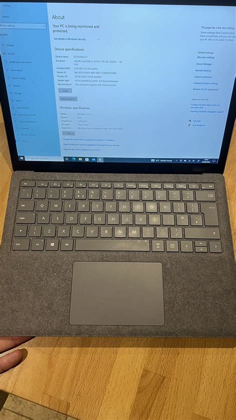 Microsoft Surface Laptop 3 13 5 256gb Ssd Intel Core I5 1035g7 1