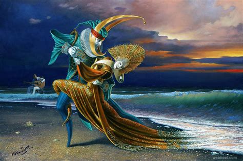 25 Absurdity Surreal Illusion Paintings by Michael Cheval - The Game of