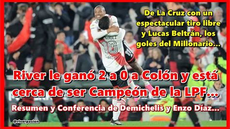 River Le Gan A A Col N Y Est Cerca De Ser Campe N Resumen Y