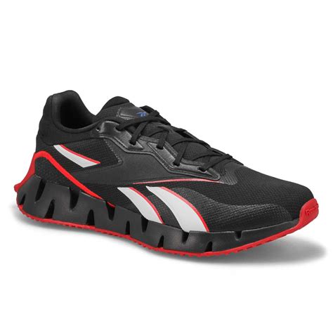 Reebok Men's Zig Dynamica 4 Sneaker - Black/B | SoftMoc.com