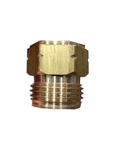 Переходник 3/8 на 1/2 на газовый баллон (штуцер для заправки) купить в ...