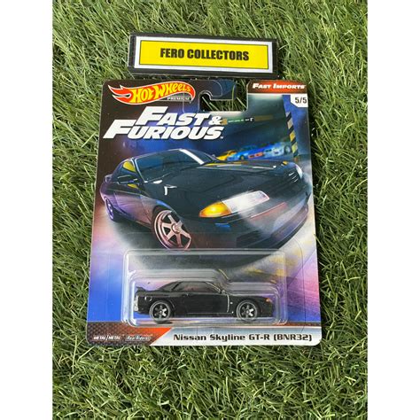 Hot Wheels Nissan Skyline GTR R32 Fast And Furious Fast Import Shopee Malaysia