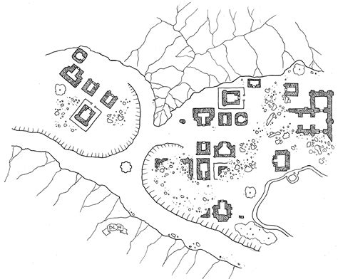 tuesday map  ruined necropolis dysons dodecahedron