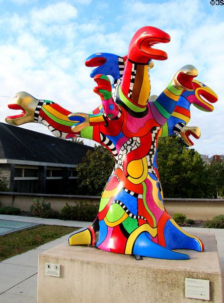 Nikki De Saint Phalle The Snake Tree Fountain Installation Art Hot