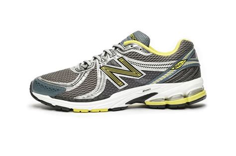 New Balance 860 V2 Greyyellow And Silverblack Hypebeast