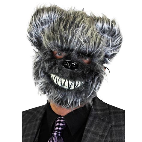 KILLER BEAR MASK HORROR SCARY ANIMAL HALLOWEEN FANCY DRESS COSTUME ACCESSORY | eBay