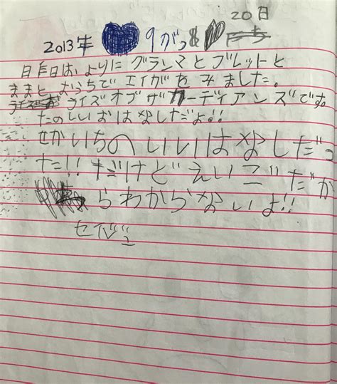 I Found My Old Japanese Diary From When I Was 8... wanna try to read it