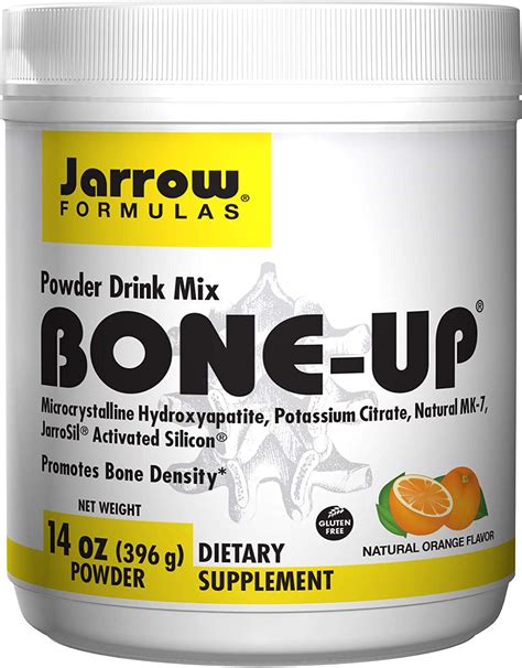 Bone Up Powder Drink Mix Promotes Bone Density By Jarrow Formulas 376