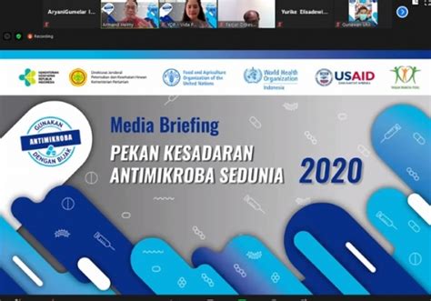 Pekan Kesadaran Antimikroba Sedunia 2020 Kementan Berkomitmen Cegah