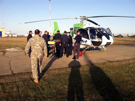 Ohio National Guard Soldiers Use Aed Equipment Swift Action To Save