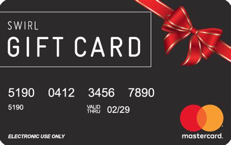 Employee reward gift card