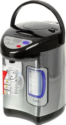 Характеристики Термопот Sinbo SK 2395, черный и серебристый (932104 ...