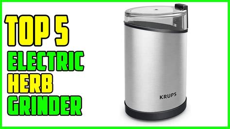 Top Best Electric Herb Grinder Youtube