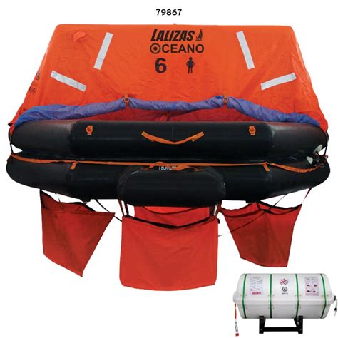 LALIZAS Liferaft SOLAS OCEANO Throw Overboard Type