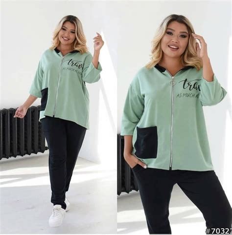 Женский костюм Ткань Трикотаж Размер 54,56,58,60,62,64 Цена 1900 рублей ...