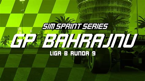 GP Bahrajnu Runda 9 Liga B F1 22 SSS YouTube