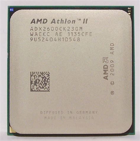 AMD K10 Athlon II X2 - 260 / ADX260OCK23GM / ADX260OCGMBOX Information ...