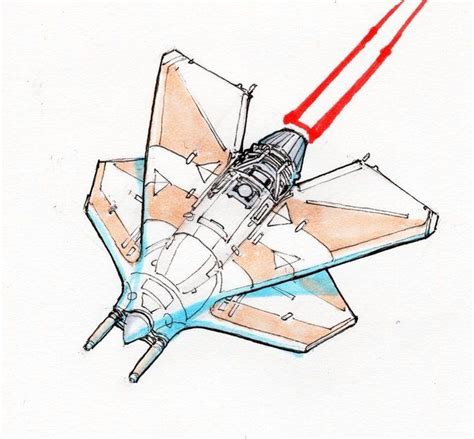 Star Wars Fighter Jet Concept Art