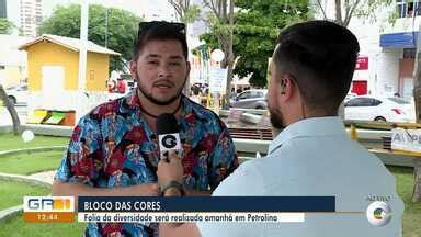 GRTV 1ª Edição Folia e Diversidade Ong Cores vai colocar o bloco na