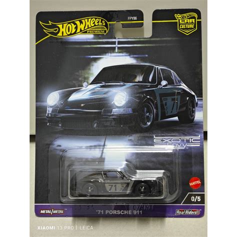 Hot Wheels Exotic Envy Porsche Chase Car Shopee Malaysia