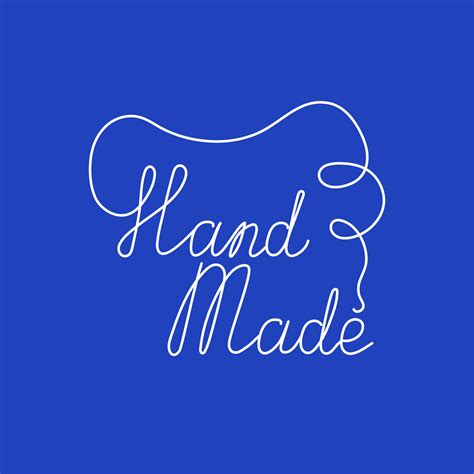 Lettering Handmade Logo 26506502 Vector Art At Vecteezy
