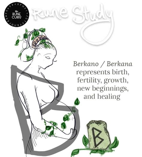 Berkano Rune Meaning Study Tip From The Modern Curio Berkano Berkana