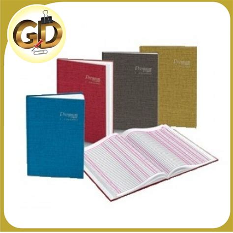 Premium By Campap F5 3columns Hard Cover Account Book Buku Nota Tulis