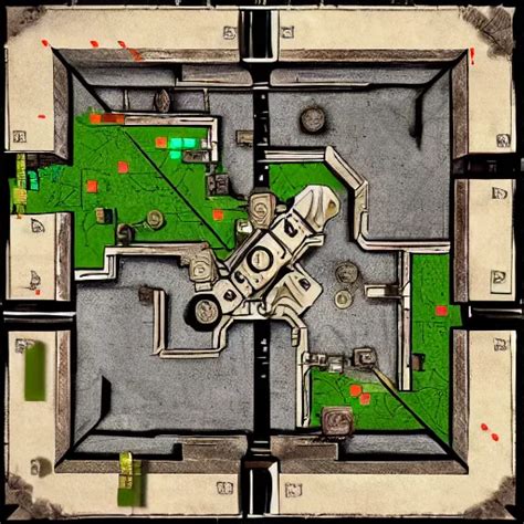 D D Battlemap Fort Battlemap Call Of Duty Black Ops Stable Diffusion