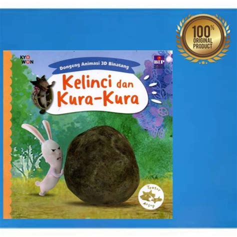 Promo Buku Seri Dongeng Animasi 3d Binatang Kelinci Dan Kura Kura
